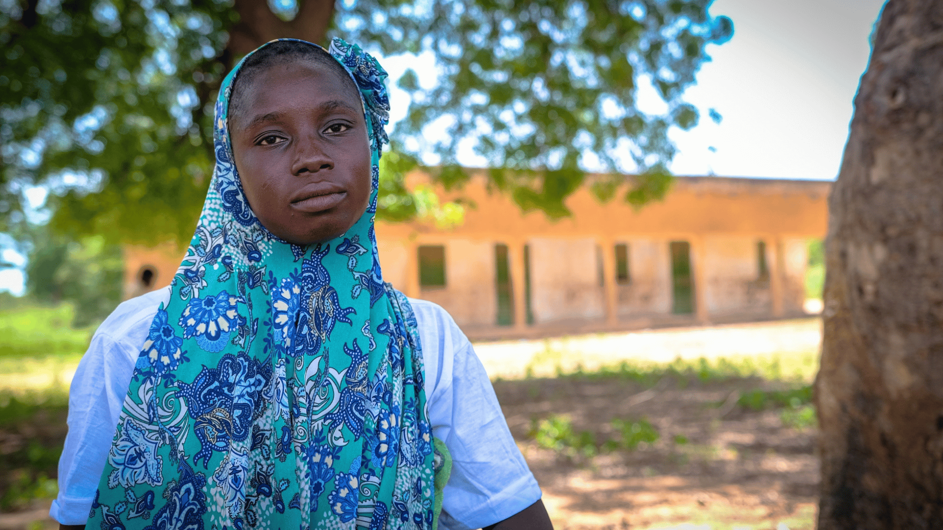 Bibata, from Burkina Faso, got married when she was 22