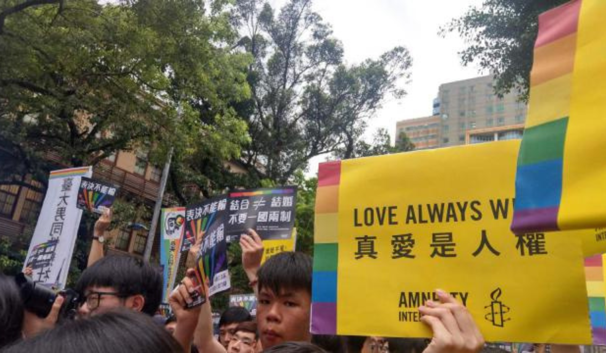2019 年5月，台灣成為亞洲同性婚姻合法化的領頭羊