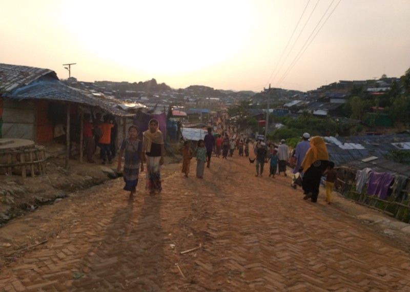 科克斯巴札爾難民營。© Maung Sawyeddollah